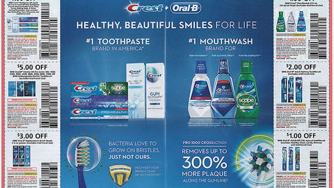 Crest, Oral-B 'Smiles for Life' FSI